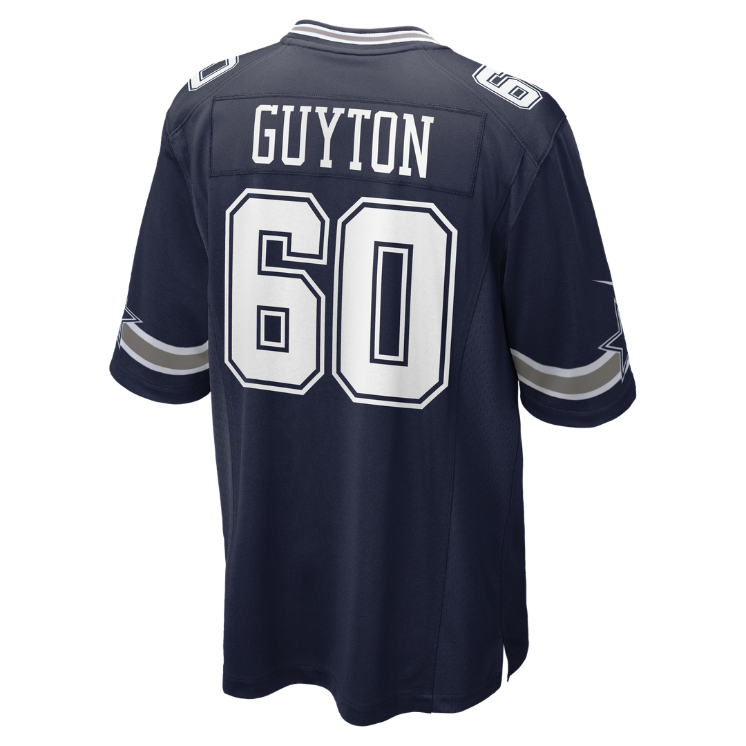 Tyler Guyton Dallas Cowboys Nike Player Game Jersey - Navy Official NFL Team Apparel Football Fan Gear