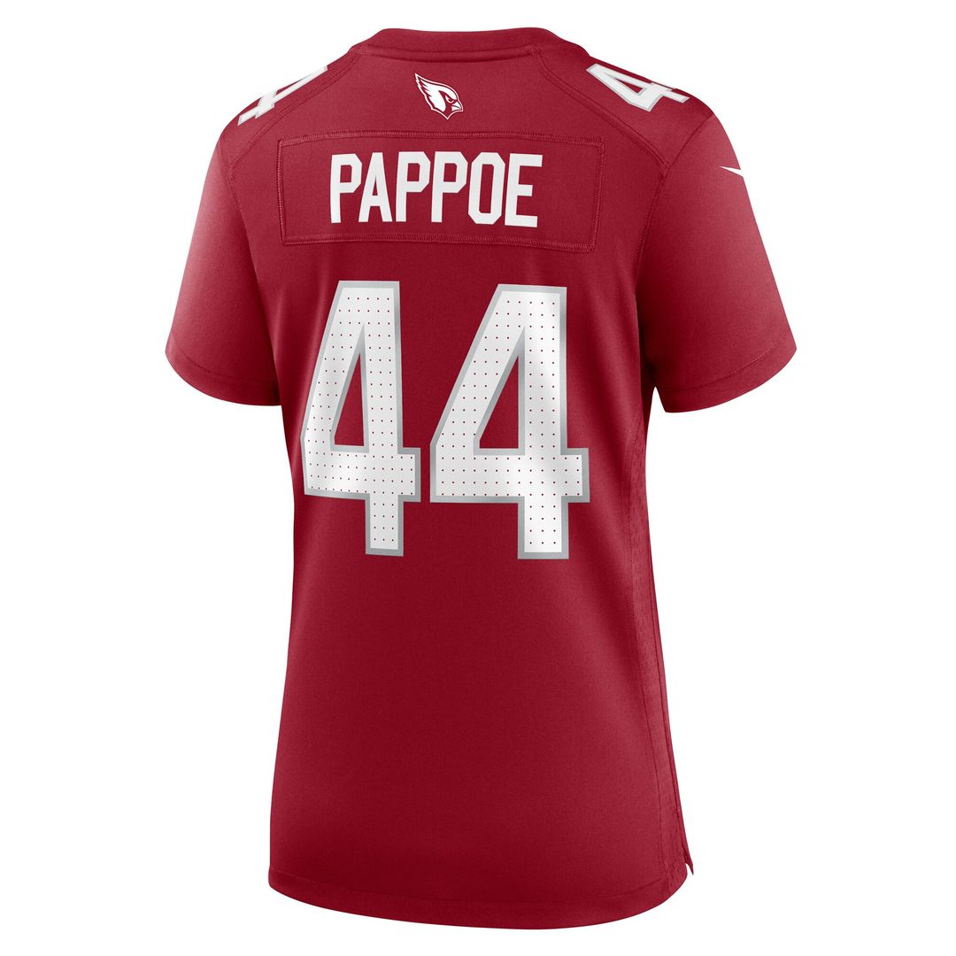Owen Pappoe Arizona Cardinals Nike Women's Game Jersey - Cardinal Official NFL Team Apparel Football Fan Gear