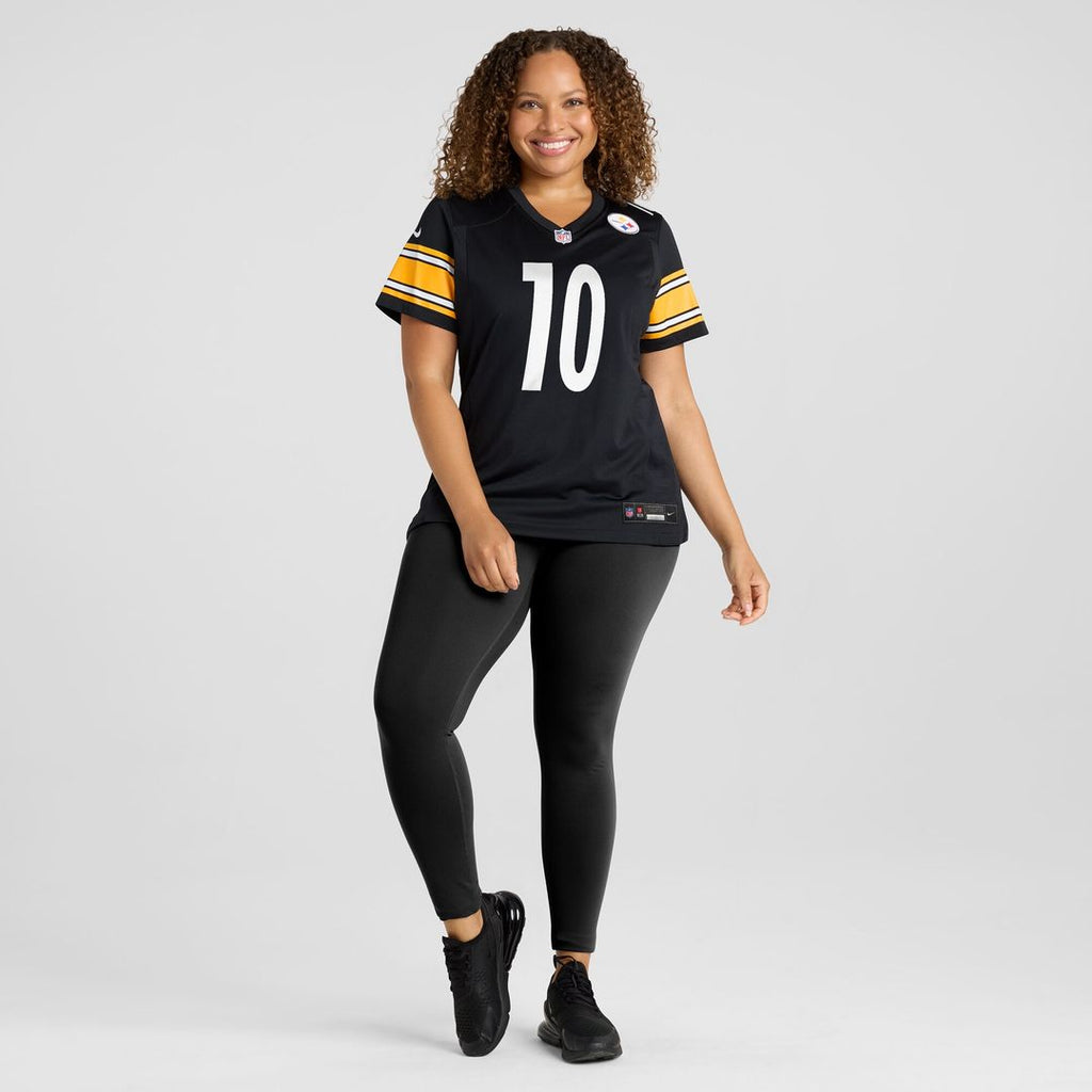 Roman Wilson Pittsburgh Steelers Nike Women's Team Game Jersey - Black Official NFL Team Apparel Football Fan Gear