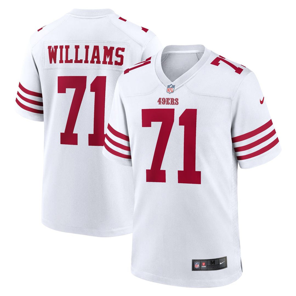 Trent Williams San Francisco 49ers Nike Player Game Jersey - White Official NFL Team Apparel Football Fan Gear