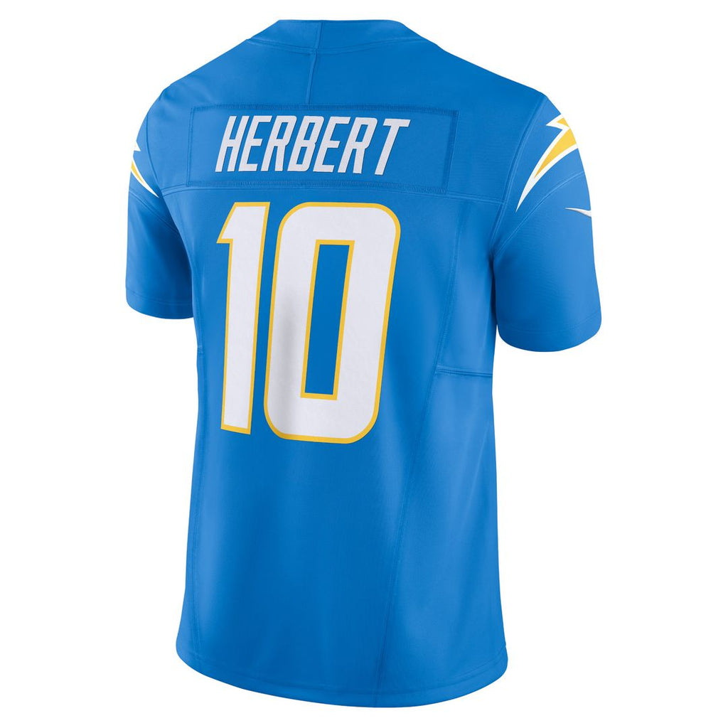Justin Herbert Los Angeles Chargers Nike Vapor F.U.S.E. Limited Jersey - Powder Blue Official NFL Team Apparel Football Fan Gear