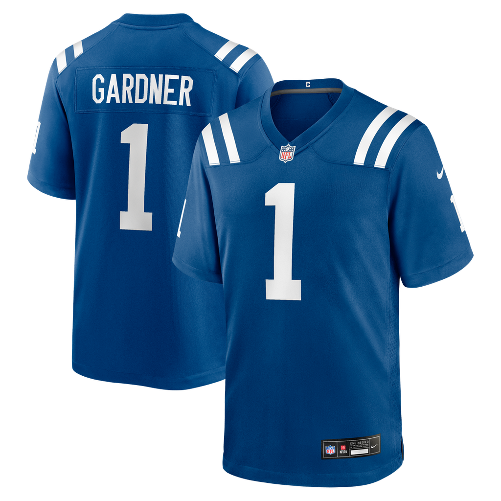 Ahmad Sauce Gardner Indianapolis Colts Nike Alternate 2 Indiana Nights Game Jersey - Heather Royal Official NFL Team Apparel Football Fan Gear