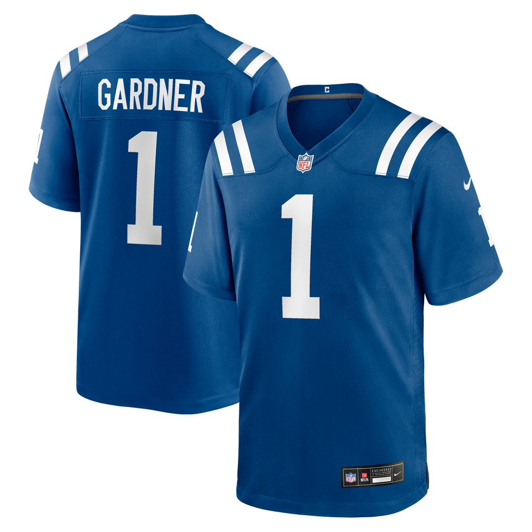 Ahmad Sauce Gardner Indianapolis Colts Nike Alternate 2 Indiana Nights Game Jersey - Heather Royal Official NFL Team Apparel Football Fan Gear