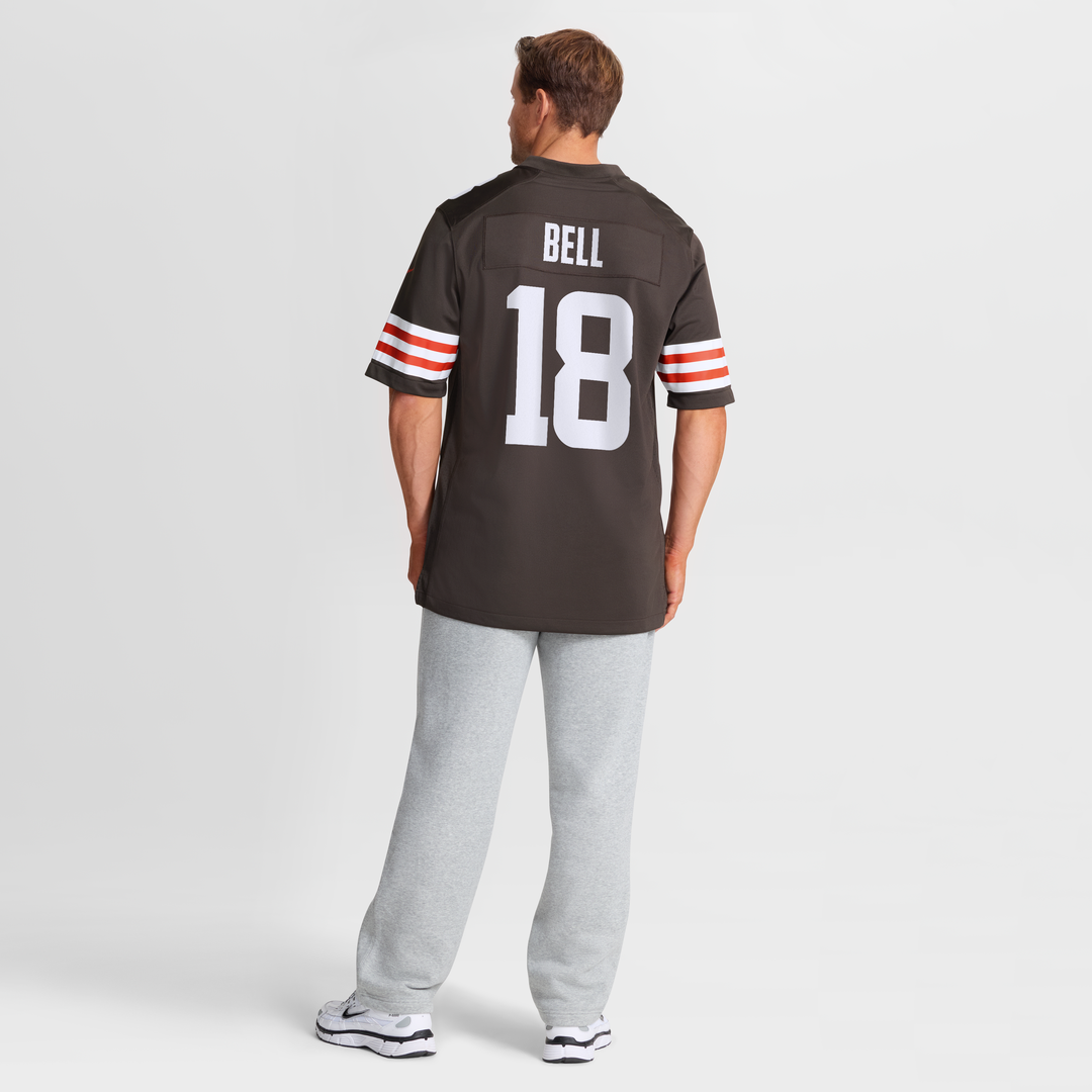 David Bell Cleveland Browns Nike Game Jersey - Brown Official NFL Team Apparel Football Fan Gear