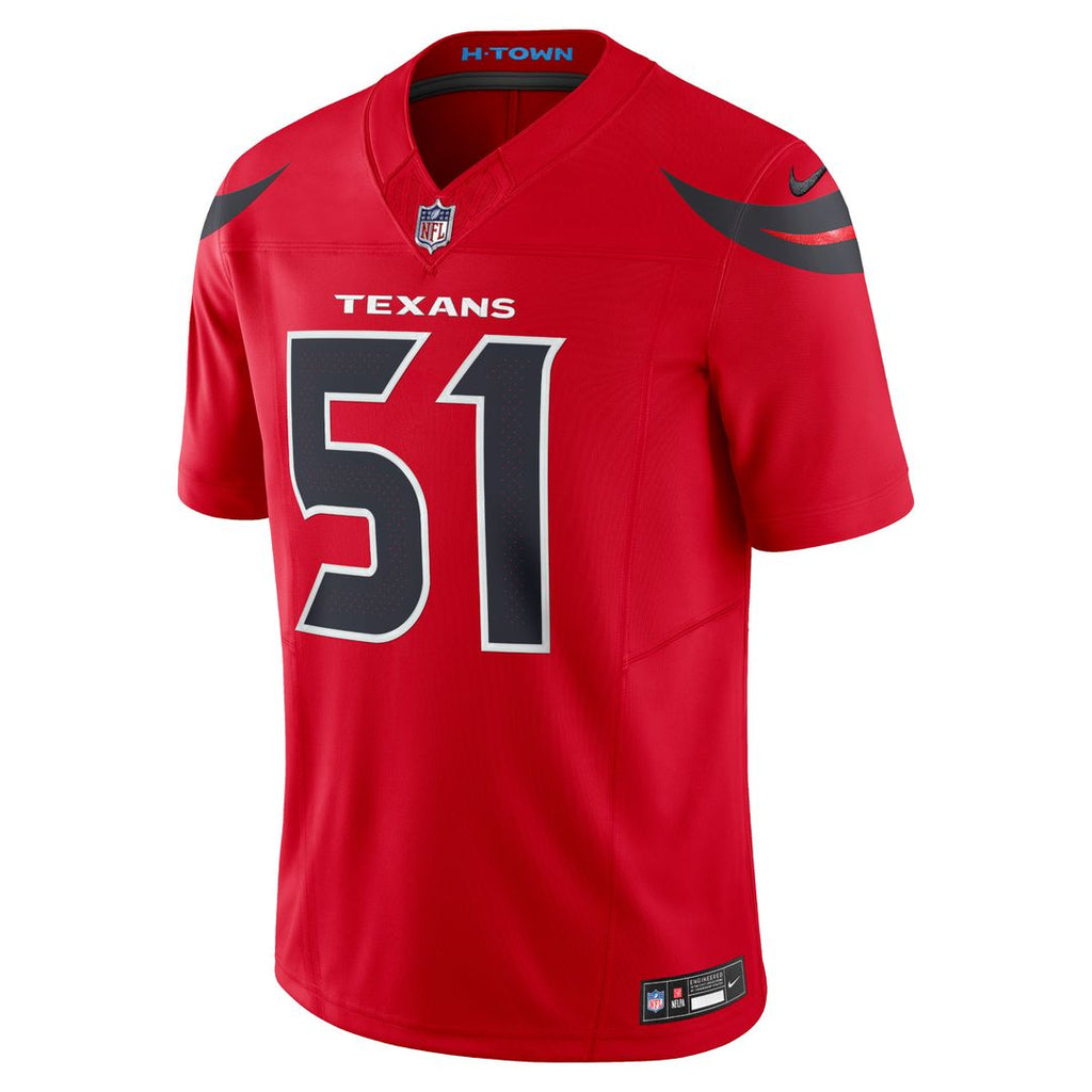 Will Anderson Jr. Houston Texans Nike Vapor F.U.S.E. Limited Jersey - Navy Official NFL Team Apparel Football Fan Gear