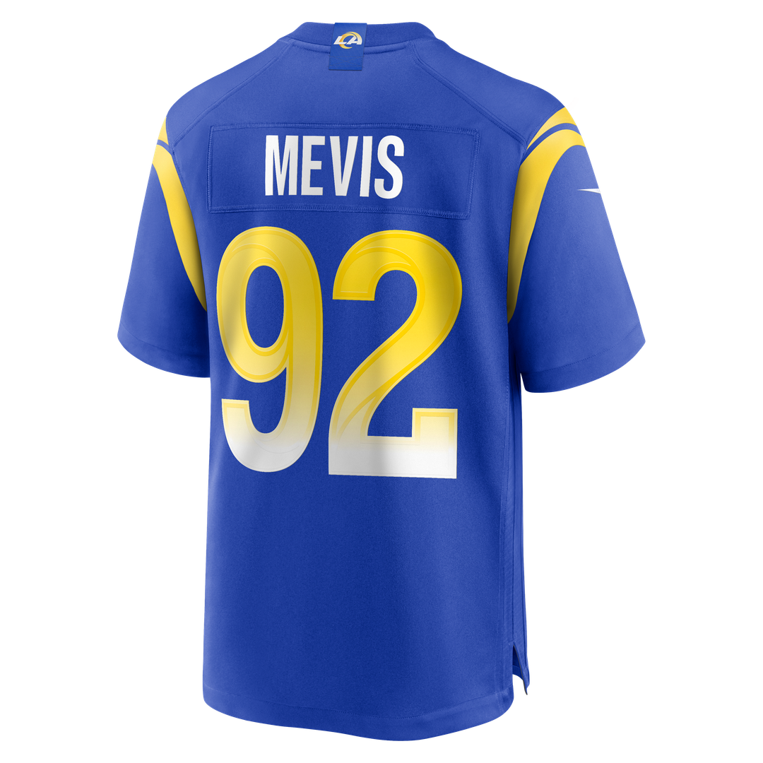 Harrison Mevis Los Angeles Rams Nike Team Game Jersey - Royal Official NFL Team Apparel Football Fan Gear