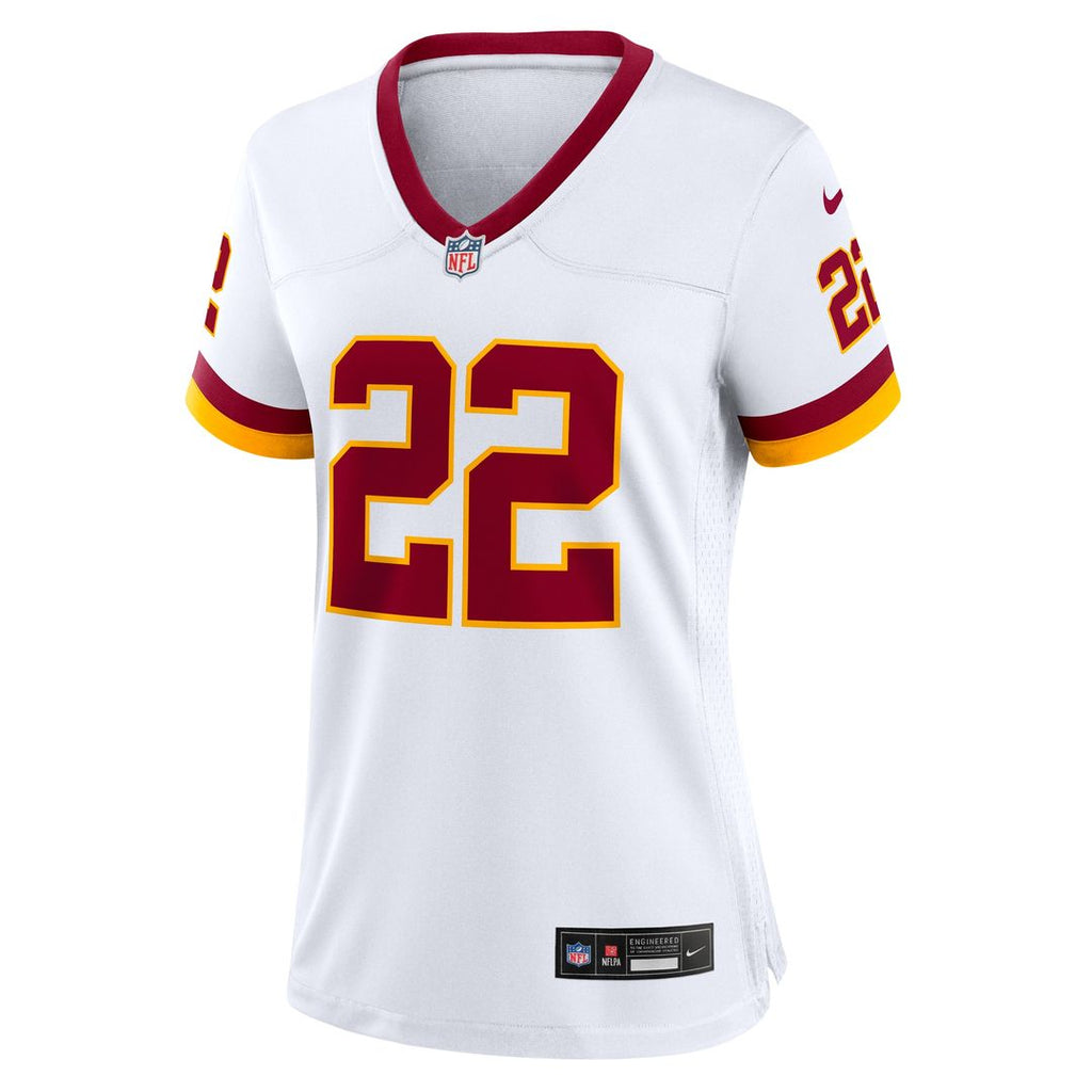 Jacory Croskey-Merritt Washington Commanders Nike Women's Game Super Bowl Era Jersey - White Official NFL Team Apparel Football Fan Gear
