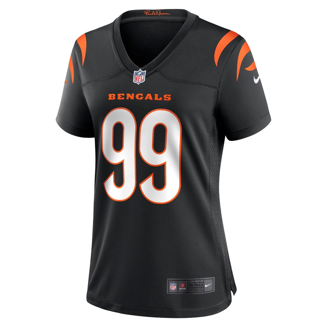 Myles Murphy Cincinnati Bengals Nike Women's Team Game Jersey - Black Official NFL Team Apparel Football Fan Gear