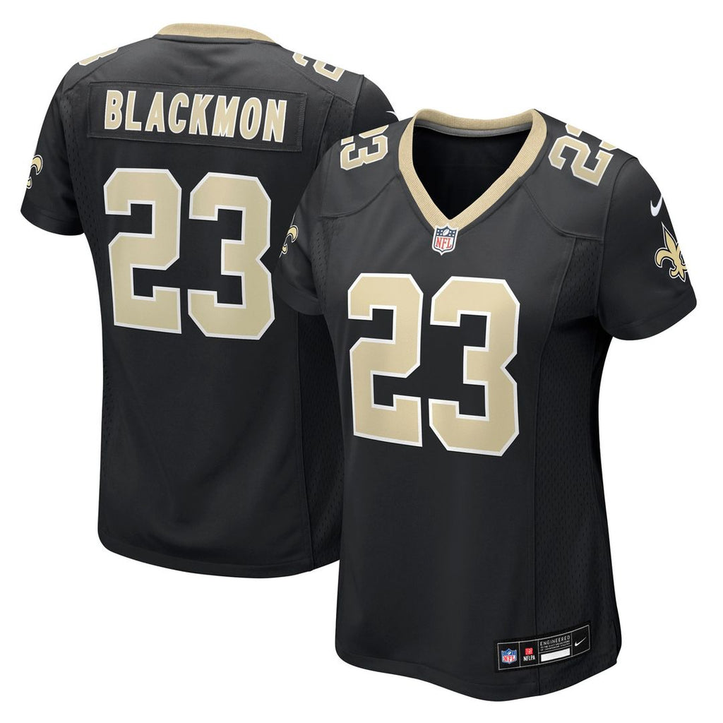 Julian Blackmon New Orleans Saints Nike Women's Team Game Jersey - Black Official NFL Team Apparel Football Fan Gear