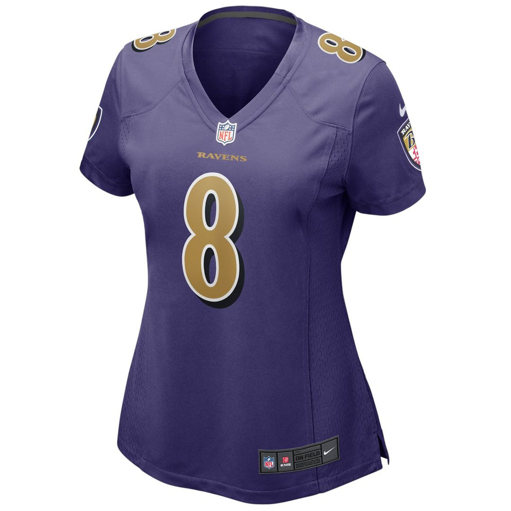 Lamar Jackson Baltimore Ravens Nike Women's Alternate Game Player Jersey - Purple Official NFL Team Apparel Football Fan Gear