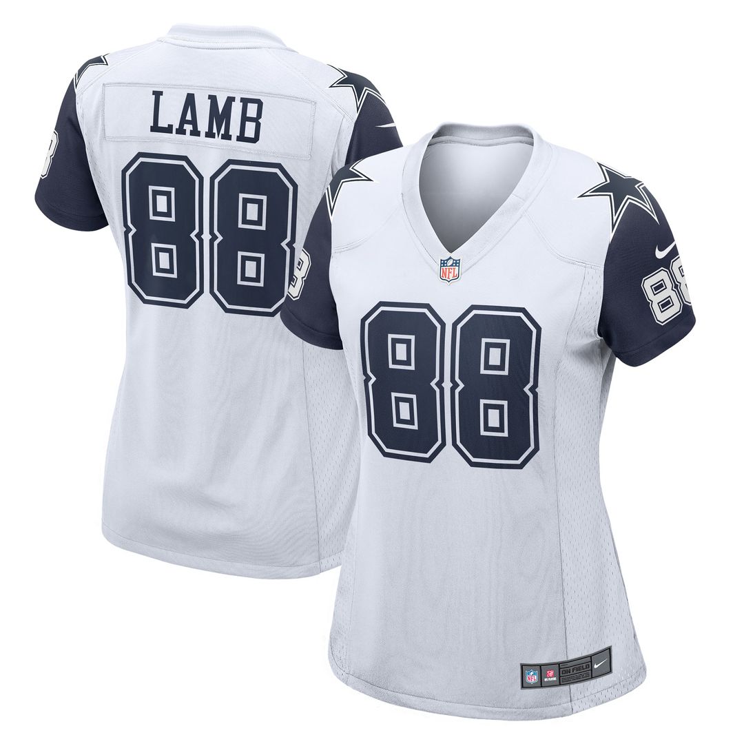 CeeDee Lamb Dallas Cowboys Nike Women's Game Jersey - Navy Official NFL Team Apparel Football Fan Gear