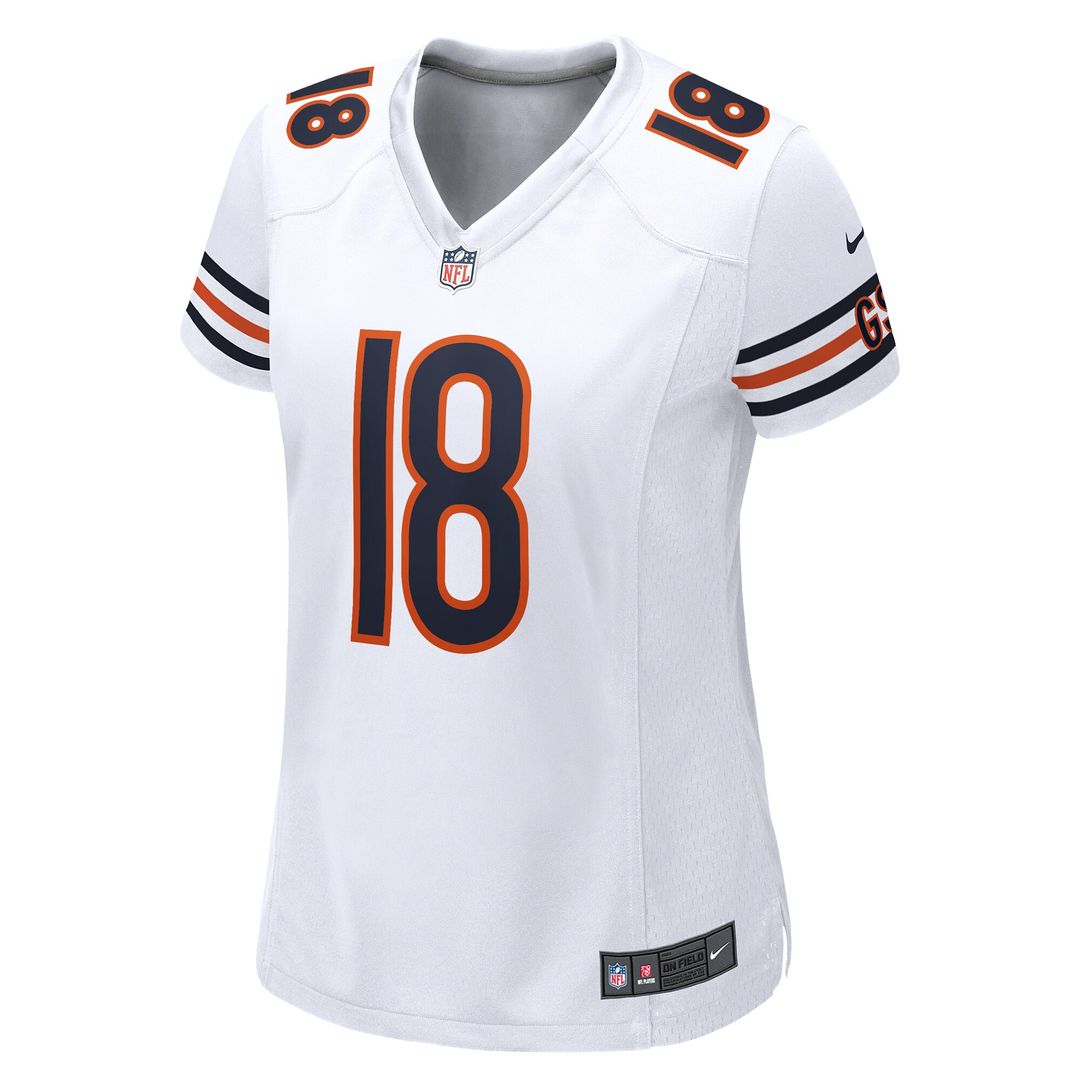 Caleb Williams Chicago Bears Nike Women's Game Player Jersey - White Official NFL Team Apparel Football Fan Gear