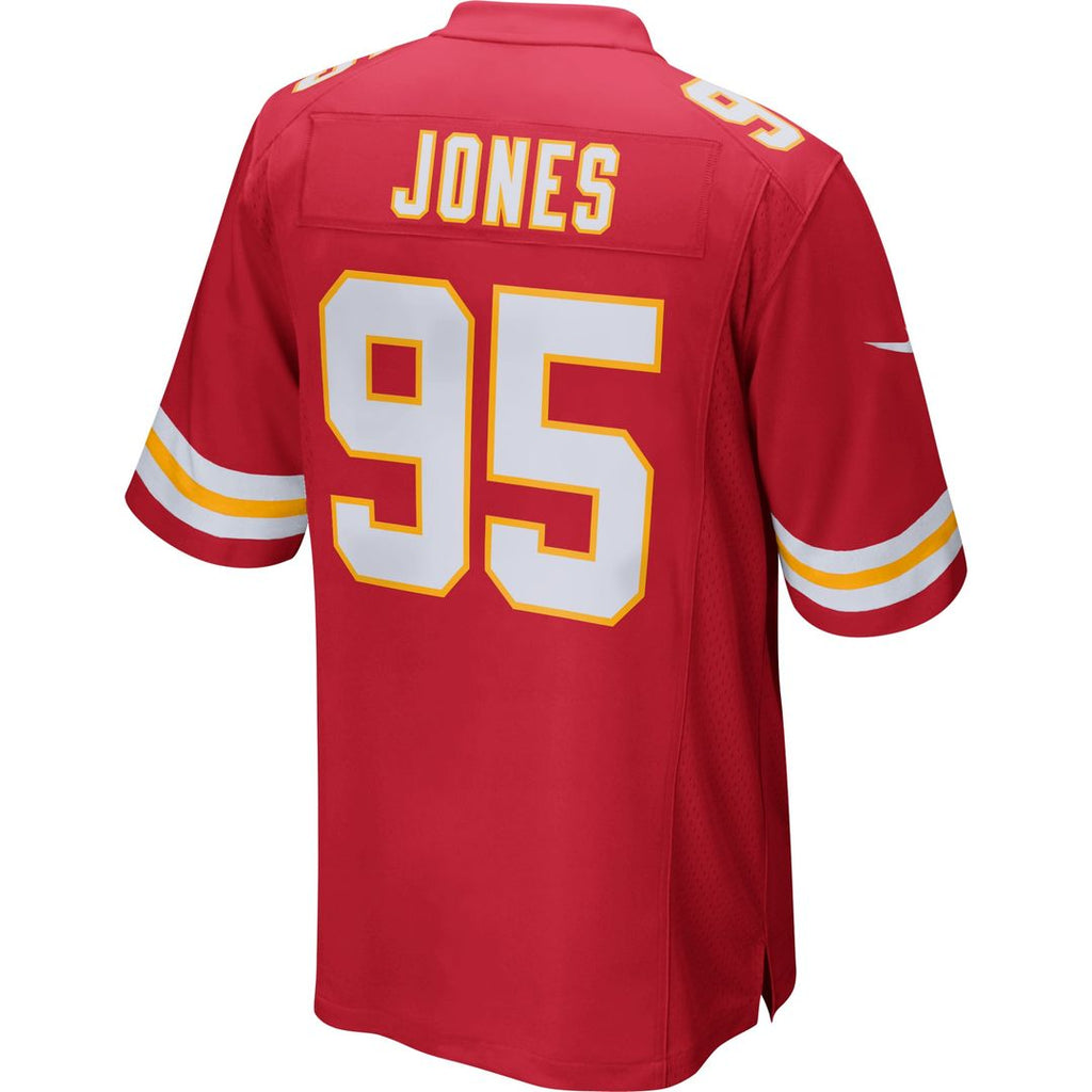 Chris Jones Kansas City Chiefs Nike Game Jersey - Red Official NFL Team Apparel Football Fan Gear