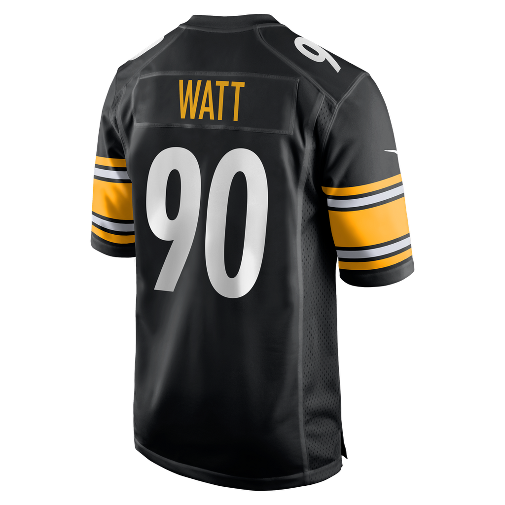 T.J. Watt Pittsburgh Steelers Nike Game Jersey - Black Official NFL Team Apparel Football Fan Gear