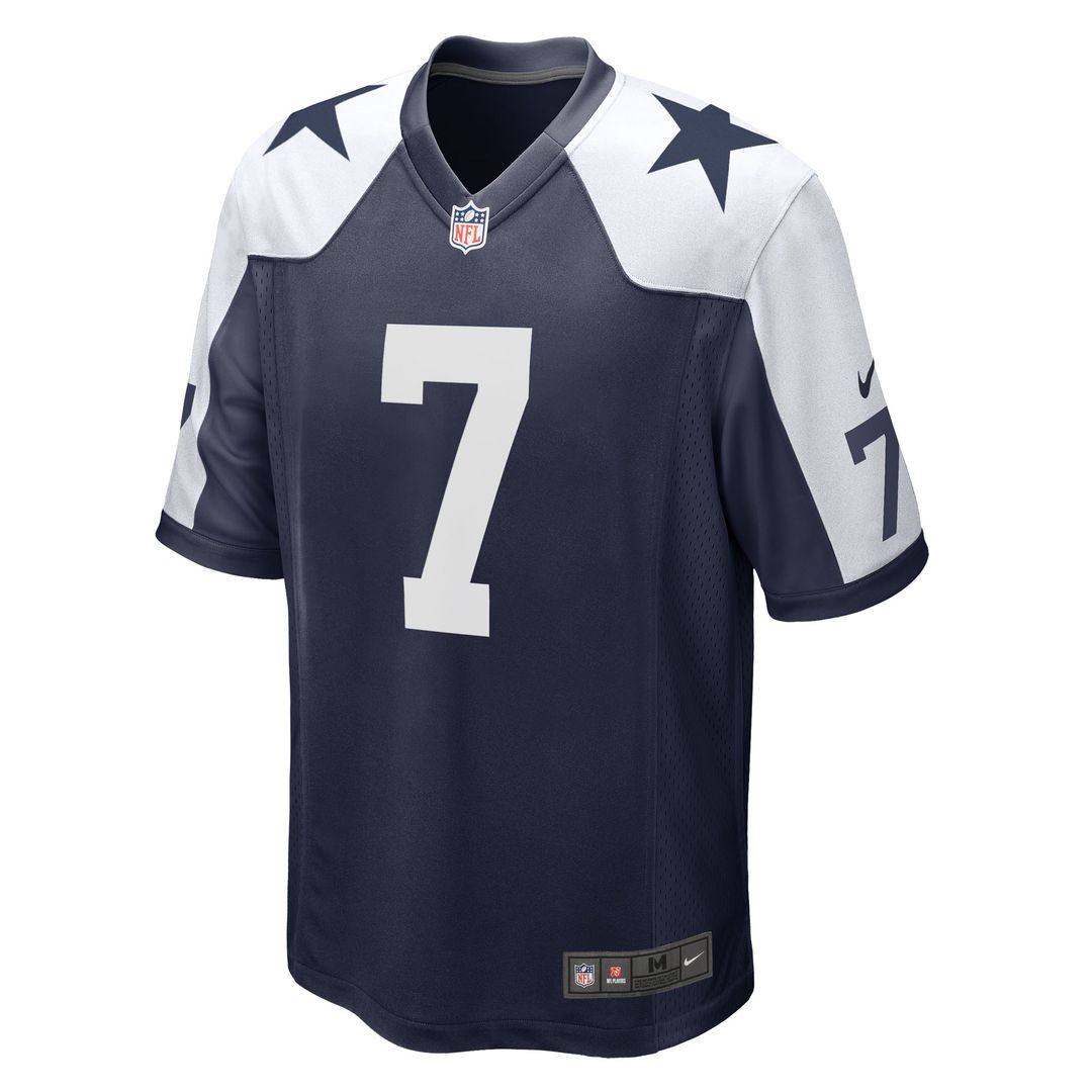 Trevon Diggs Dallas Cowboys Nike Alternate Game Team Jersey - Navy Official NFL Team Apparel Football Fan Gear