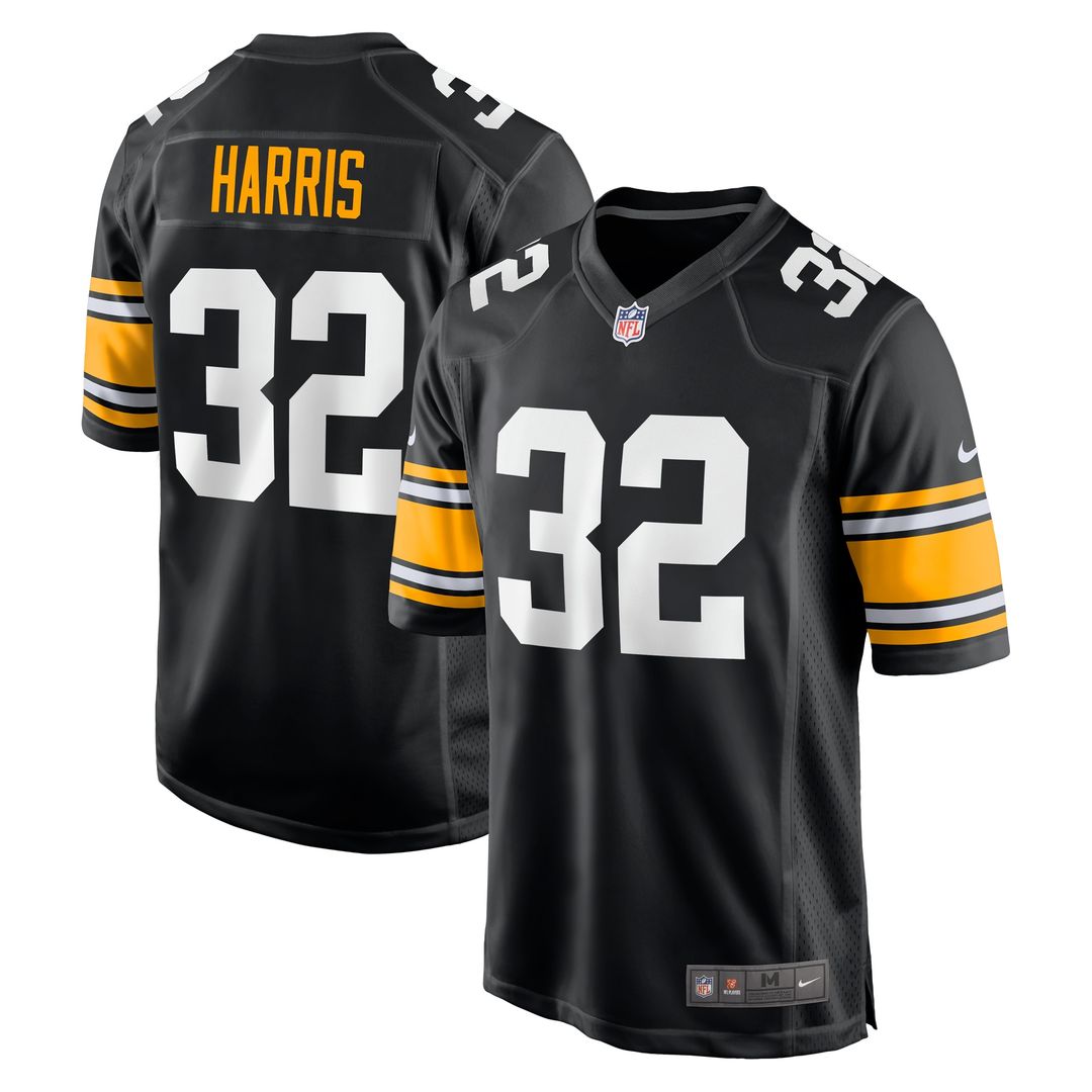 Franco Harris Pittsburgh Steelers Nike Alternate Retired Player Jersey - Black Official NFL Team Apparel Football Fan Gear
