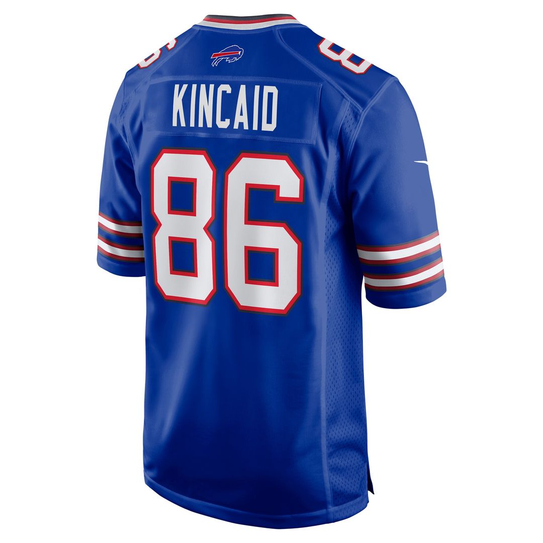 Dalton Kincaid Buffalo Bills Nike Game Jersey - Royal Official NFL Team Apparel Football Fan Gear