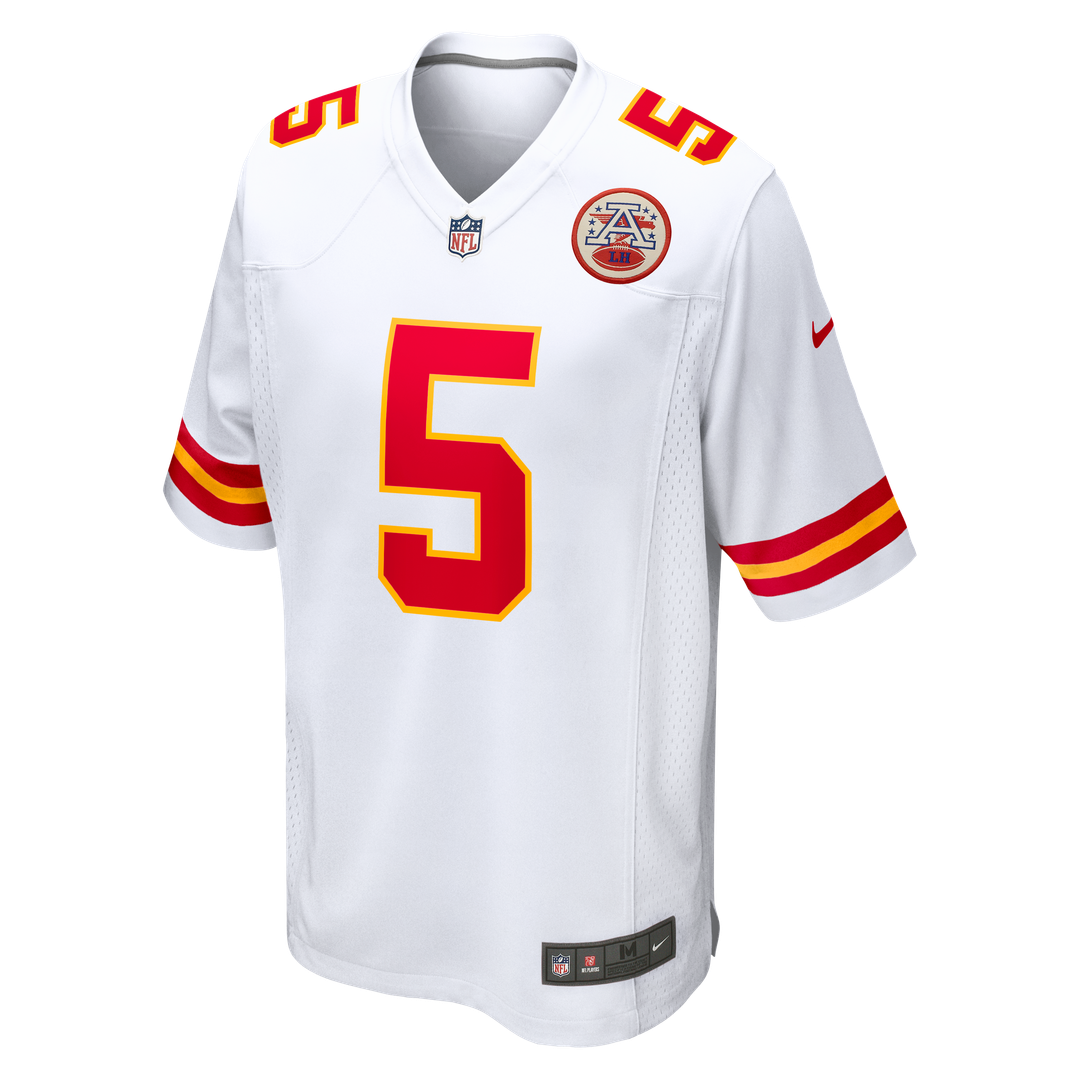 Mansoor Delane Kansas City Chiefs Nike Game Jersey - White Official NFL Team Apparel Football Fan Gear