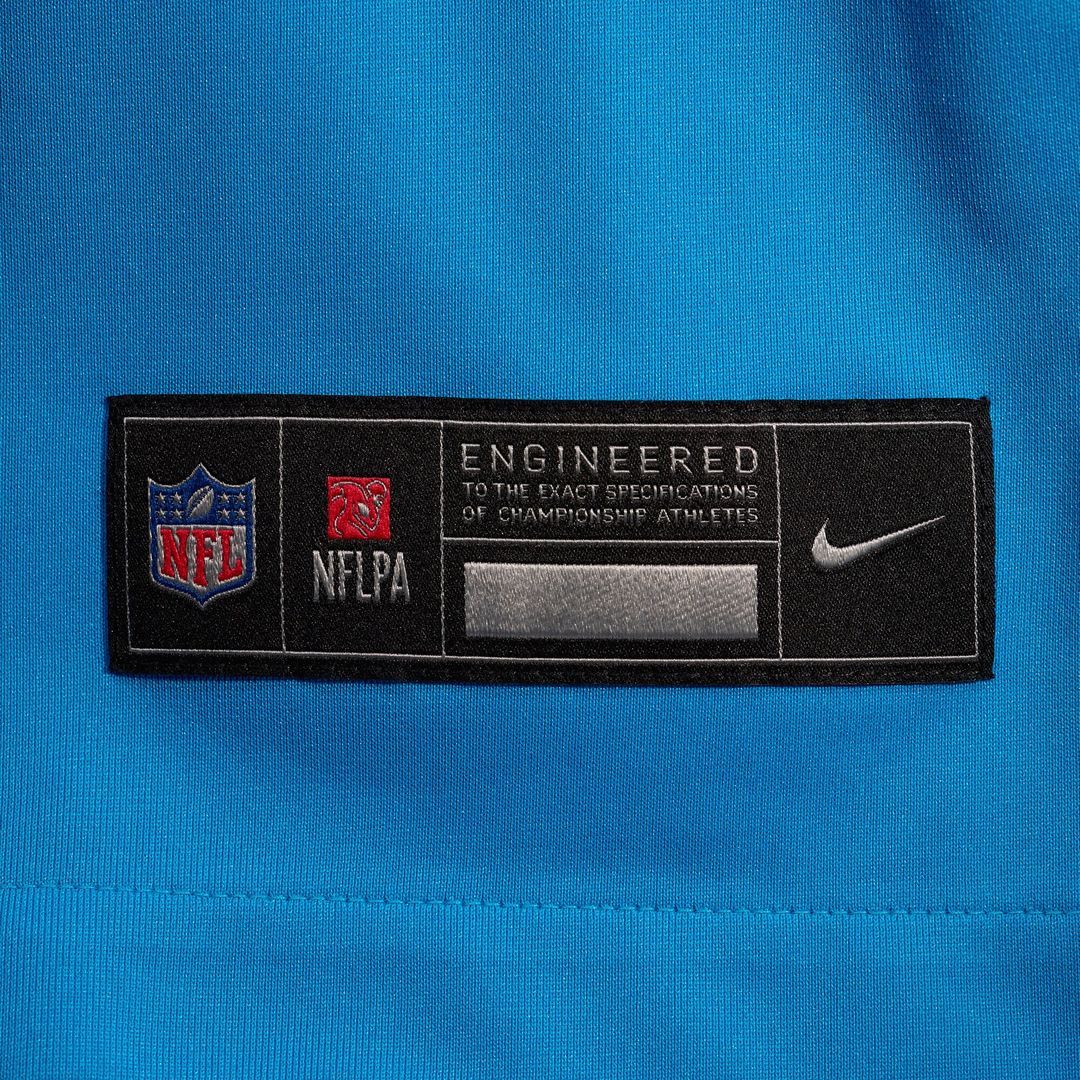 Xavier Legette Carolina Panthers Nike Alternate Game Jersey - Blue Official NFL Team Apparel Football Fan Gear