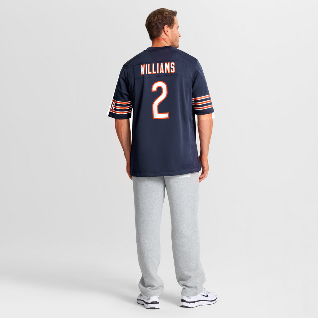 Caleb Williams Chicago Bears Nike Player Game Jersey - Navy Official NFL Team Apparel Football Fan Gear