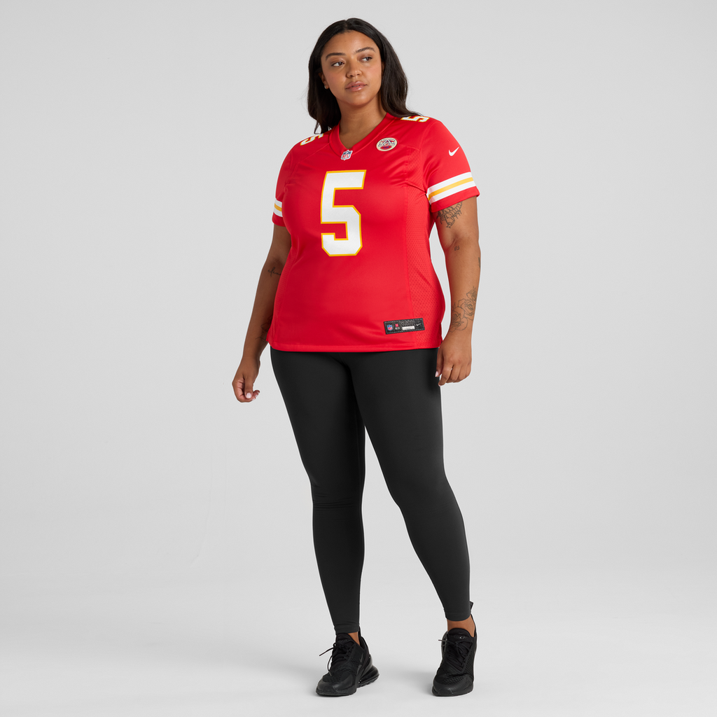 Mansoor Delane Kansas City Chiefs Nike Women's Game Jersey - Red Official NFL Team Apparel Football Fan Gear