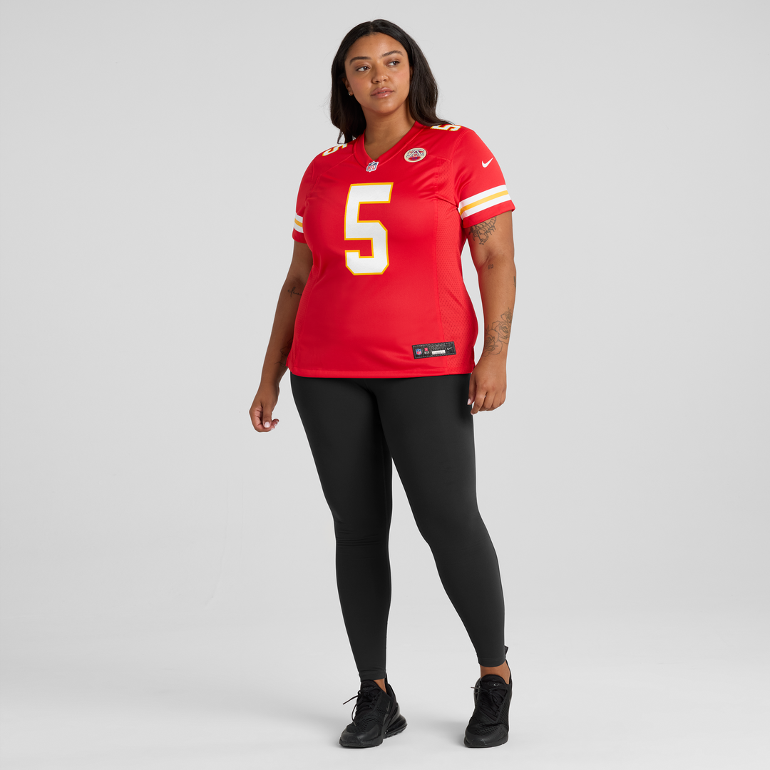 Mansoor Delane Kansas City Chiefs Nike Women's Game Jersey - Red Official NFL Team Apparel Football Fan Gear