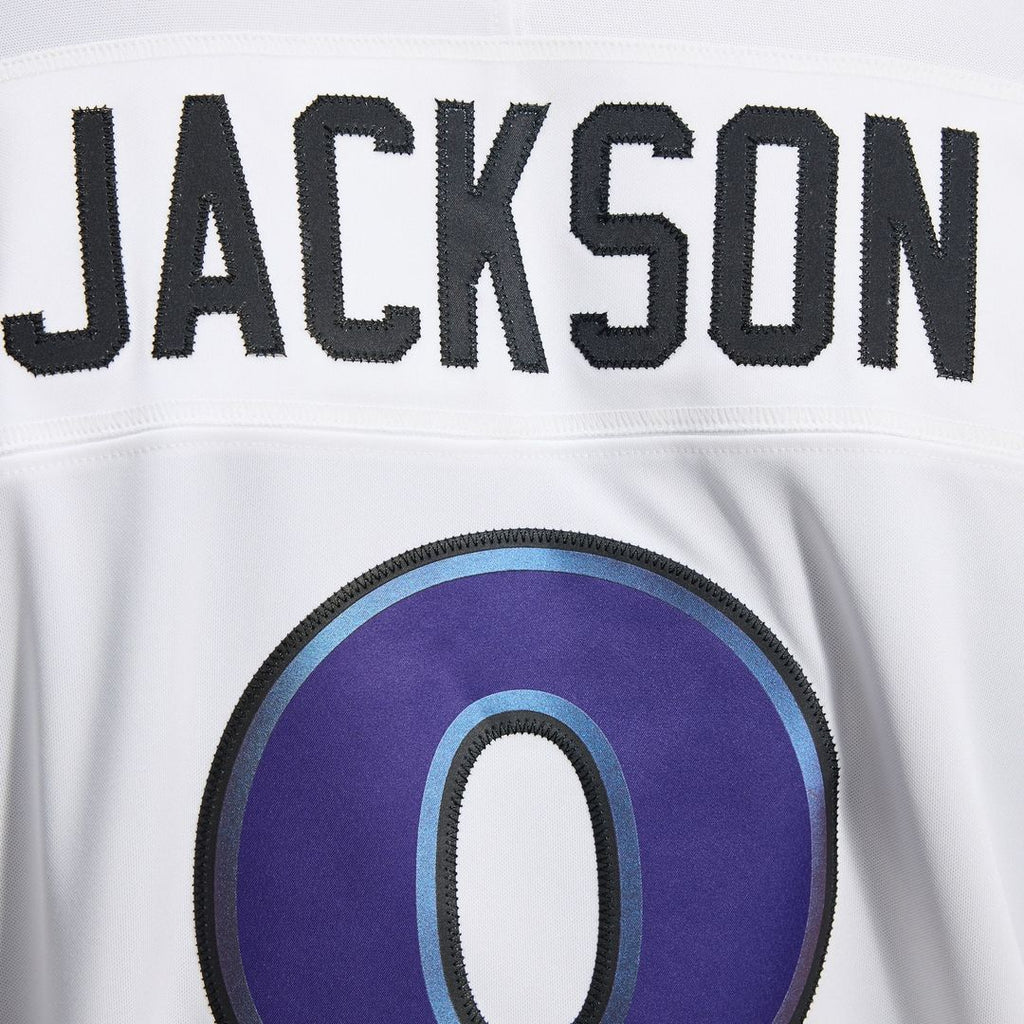 Lamar Jackson Baltimore Ravens Nike Vapor F.U.S.E. Stitched Limited Jersey - White Official NFL Team Apparel Football Fan Gear