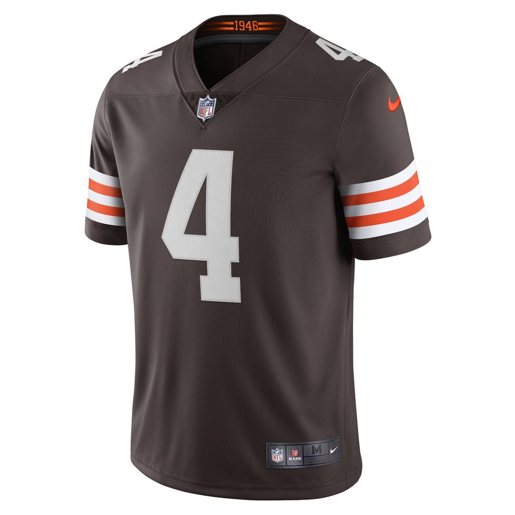 Deshaun Watson Cleveland Browns Nike Men's Vapor Limited Jersey - Brown Official NFL Team Apparel Football Fan Gear
