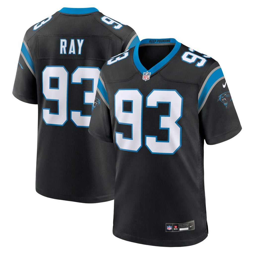 LaBryan Ray Carolina Panthers Nike Team Game Jersey - Black Official NFL Team Apparel Football Fan Gear