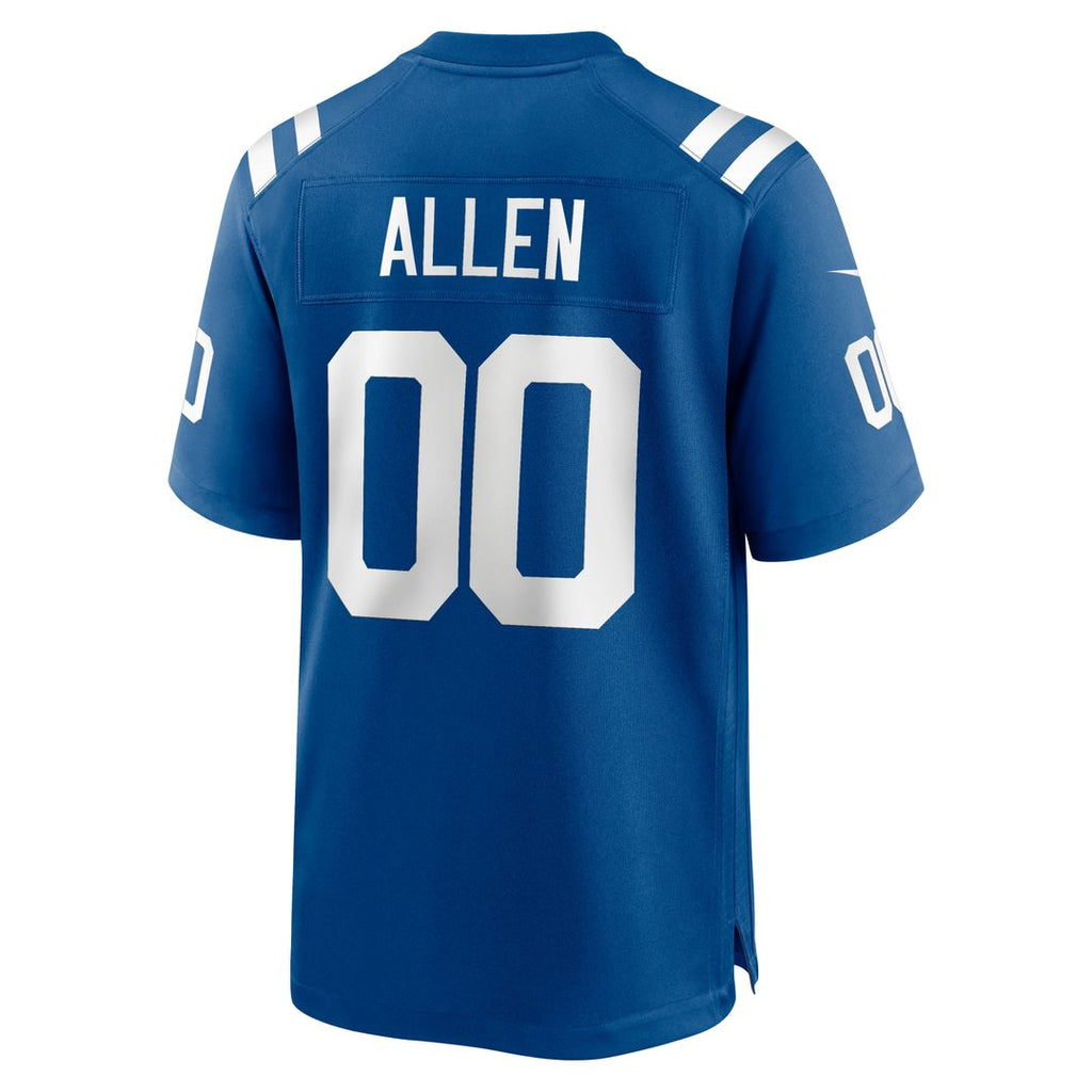 CJ Allen Indianapolis Colts Nike Game Jersey - Royal Official NFL Team Apparel Football Fan Gear