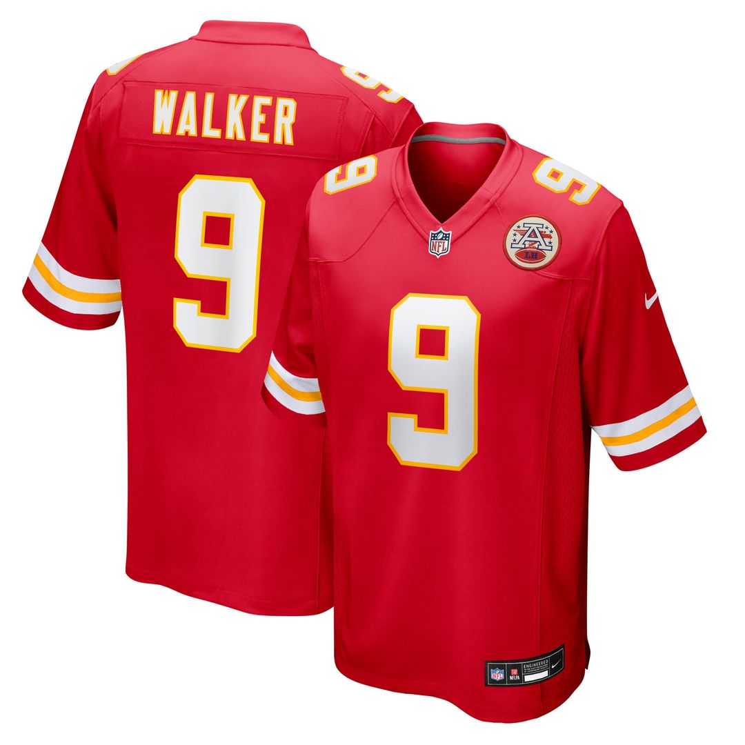 Kenneth Walker III Kansas City Chiefs Nike Game Jersey - Red Official NFL Team Apparel Football Fan Gear