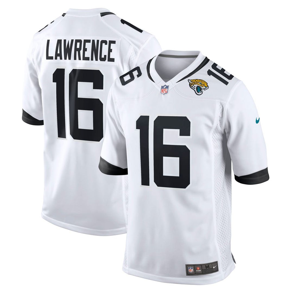 Trevor Lawrence Jacksonville Jaguars Nike White Game Jersey - White Official NFL Team Apparel Football Fan Gear