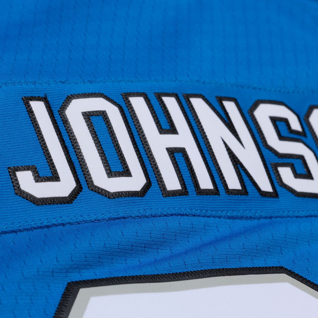 Calvin Johnson Detroit Lions Mitchell & Ness x Golf Wang Unisex 2007 Legacy Fashion Jersey - Blue Official NFL Team Apparel Football Fan Gear