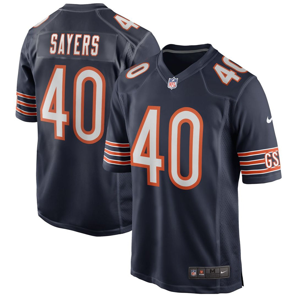 Gale Sayers Chicago Bears Nike Game Retired Player Jersey - Navy Official NFL Team Apparel Football Fan Gear
