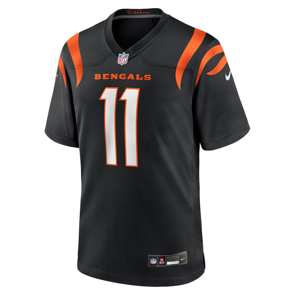 Josh Johnson Cincinnati Bengals Nike Team Game Jersey - Black Official NFL Team Apparel Football Fan Gear