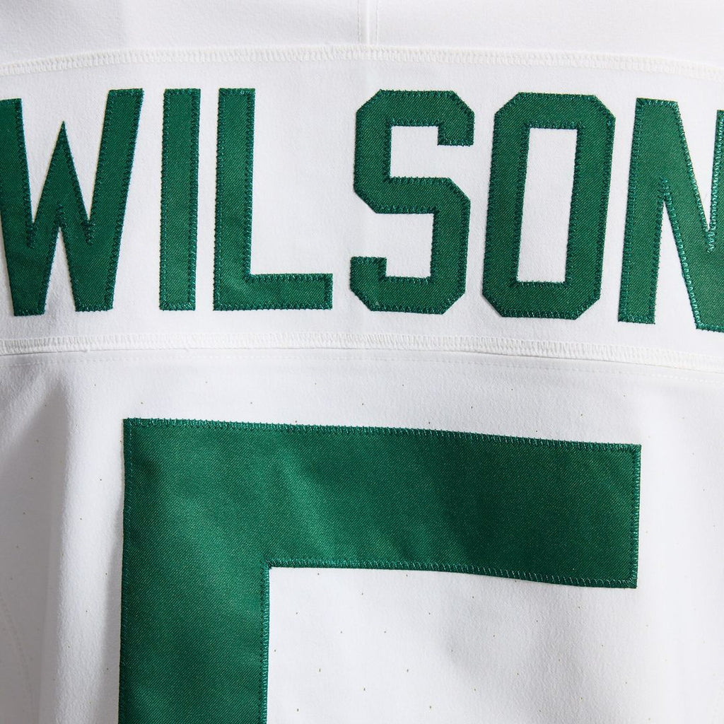 Garrett Wilson New York Jets Nike Classic Alternate Vapor F.U.S.E. Elite Jersey - White Official NFL Team Apparel Football Fan Gear