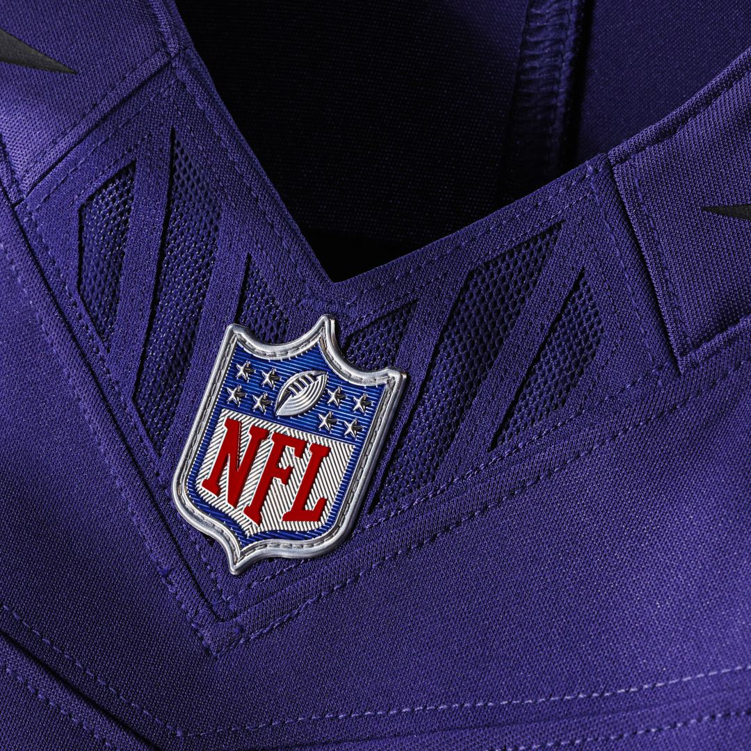 Kyle Hamilton Baltimore Ravens Nike Vapor F.U.S.E. Stitched Limited Jersey - White Official NFL Team Apparel Football Fan Gear