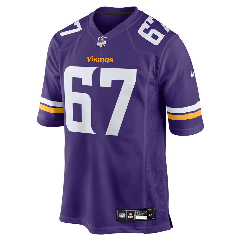 Justin Skule Minnesota Vikings Nike Team Game Jersey - Purple Official NFL Team Apparel Football Fan Gear