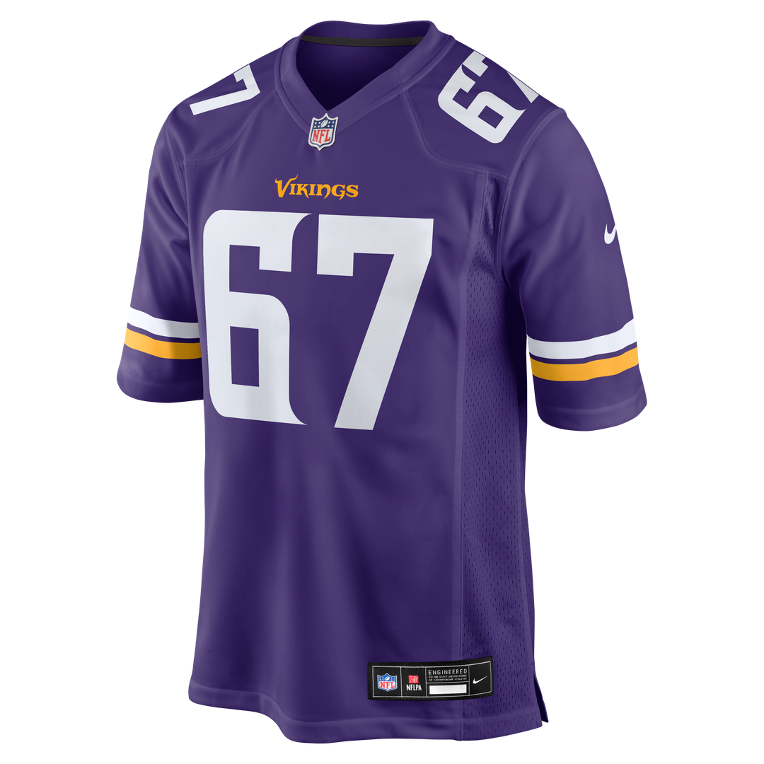 Justin Skule Minnesota Vikings Nike Team Game Jersey - Purple Official NFL Team Apparel Football Fan Gear