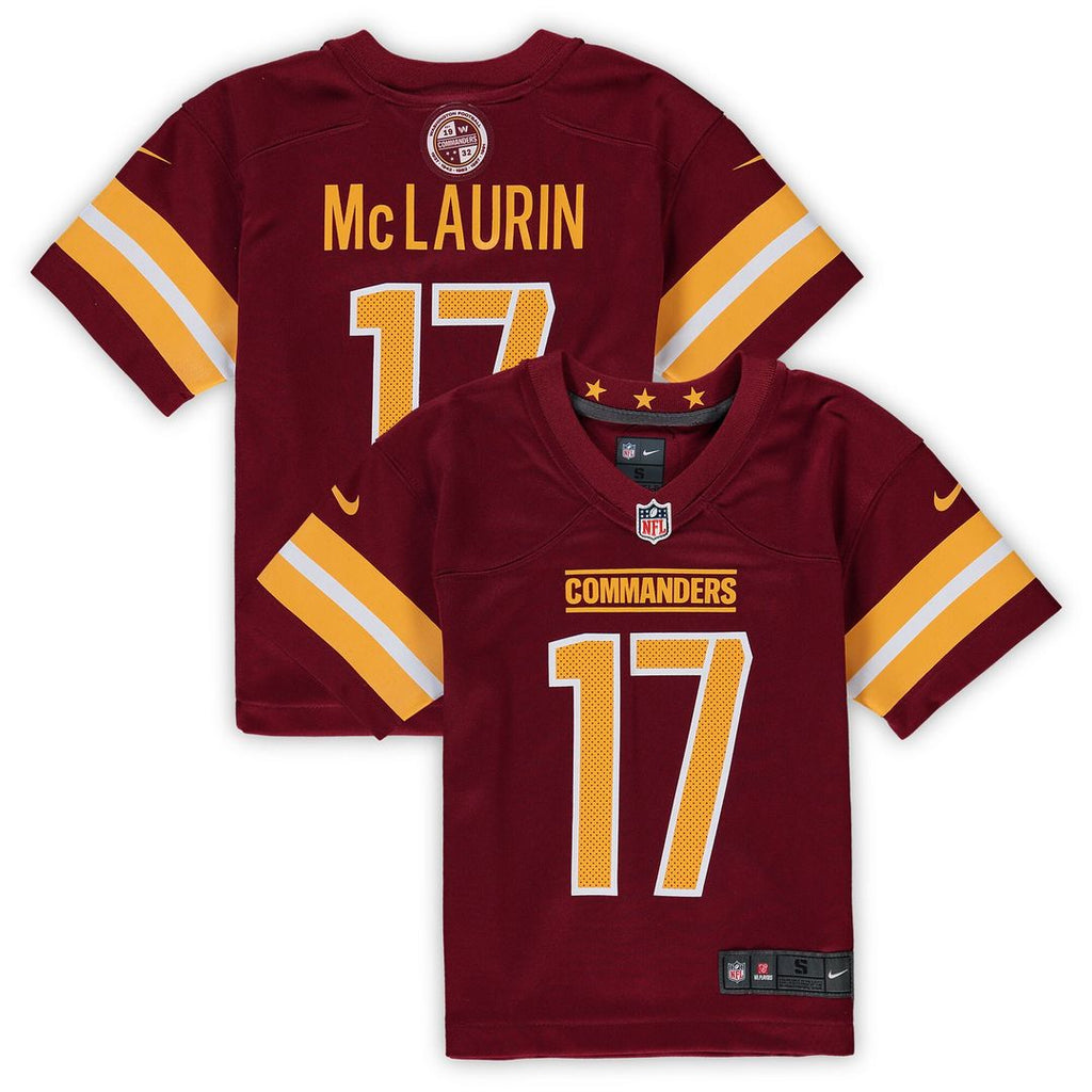 Terry McLaurin Washington Commanders Nike Preschool Game Jersey - Burgundy Official NFL Team Apparel Football Fan Gear