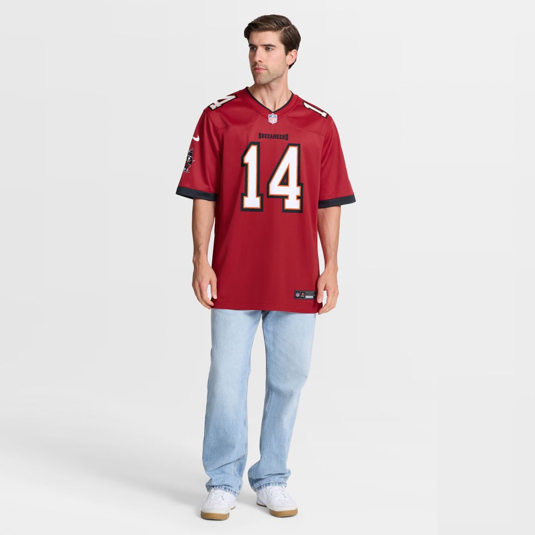 Brad Johnson Tampa Bay Buccaneers Nike Game Retired Player Jersey - Red Official NFL Team Apparel Football Fan Gear