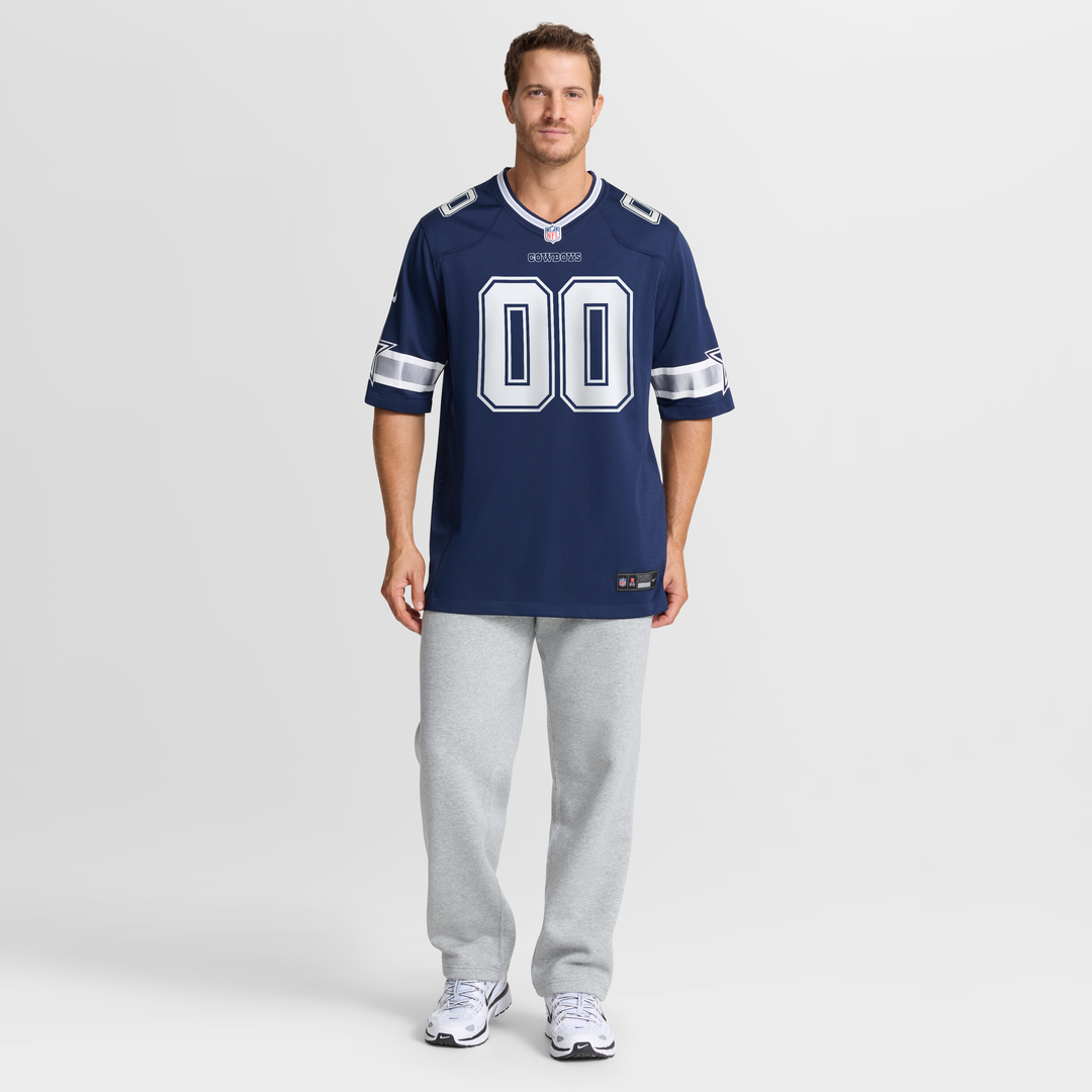 Dallas Cowboys Nike Custom Game Jersey - Navy Official NFL Team Apparel Football Fan Gear