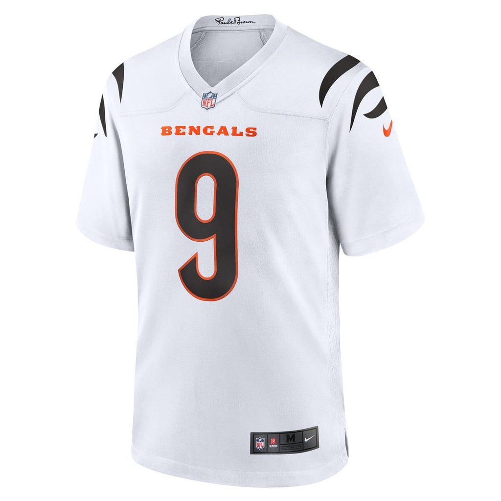 Joe Burrow Cincinnati Bengals Nike Game Jersey - White Official NFL Team Apparel Football Fan Gear