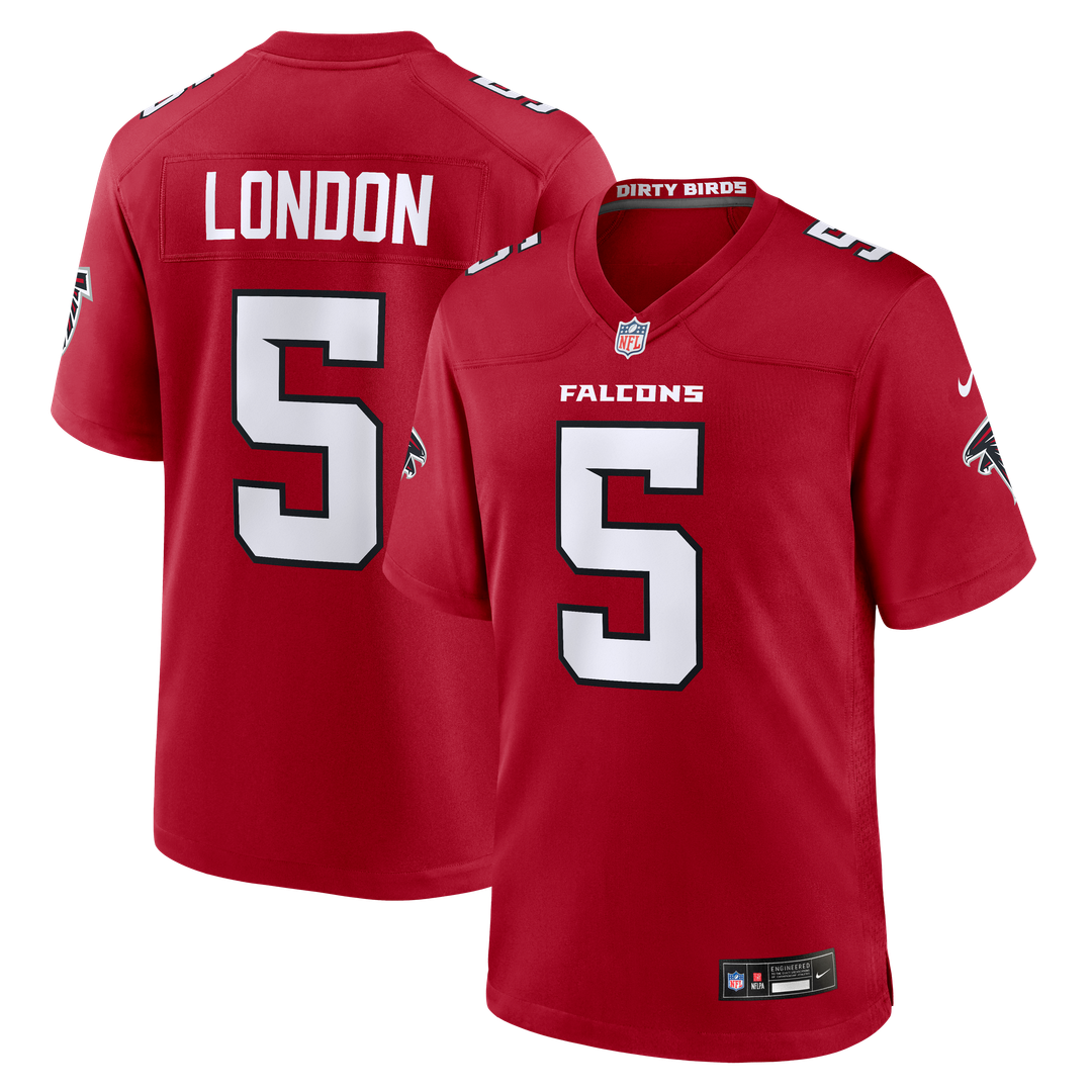 Drake London Atlanta Falcons Nike Game Jersey - White Official NFL Team Apparel Football Fan Gear