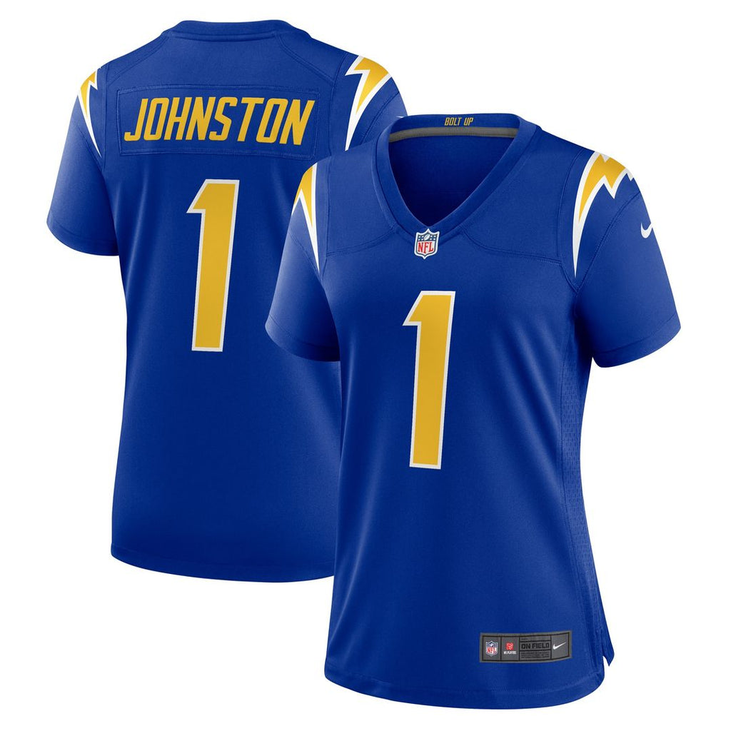 Quentin Johnston Los Angeles Chargers Nike Women's Alternate Game Jersey - Royal Official NFL Team Apparel Football Fan Gear