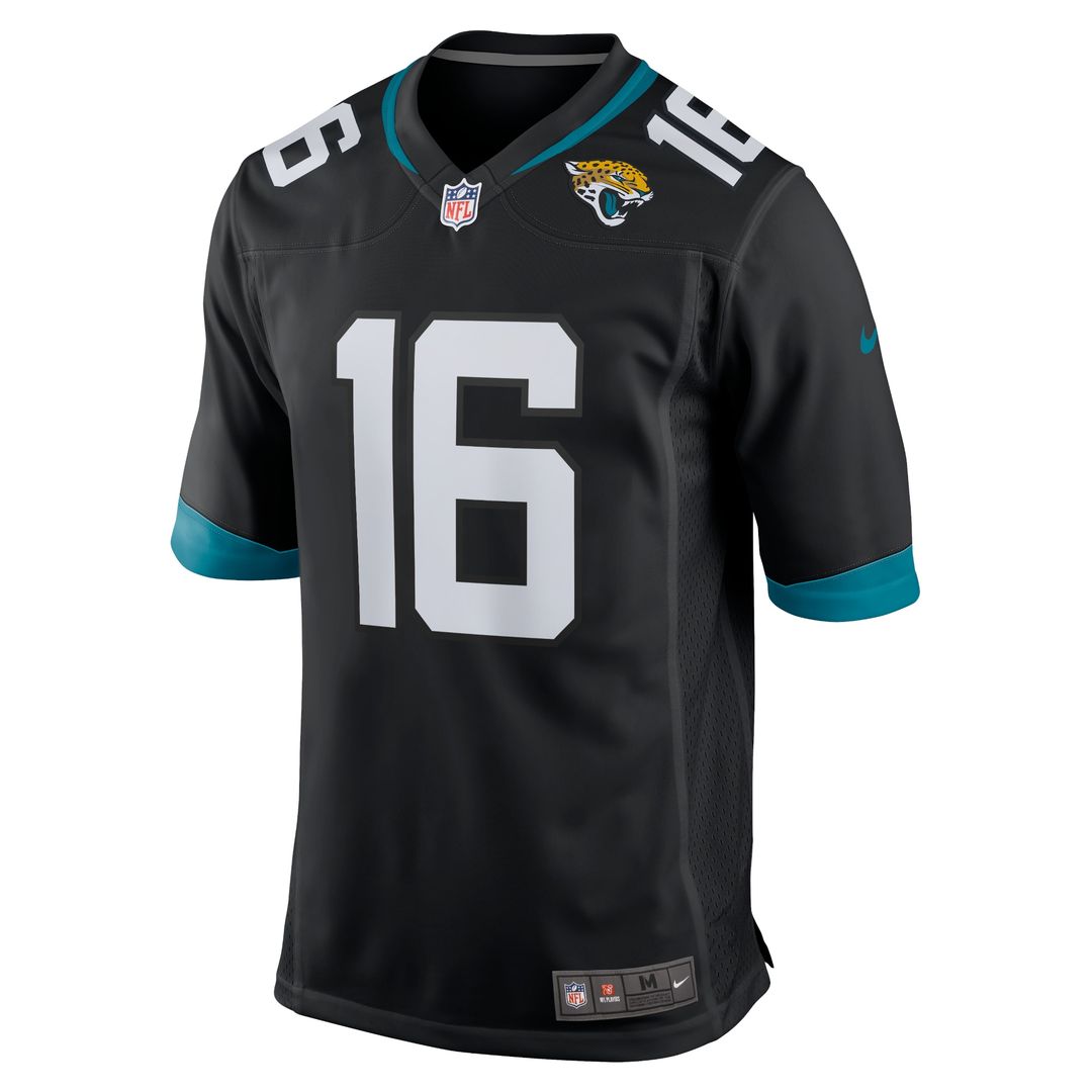 Trevor Lawrence Jacksonville Jaguars Nike Alternate Game Jersey - Black Official NFL Team Apparel Football Fan Gear