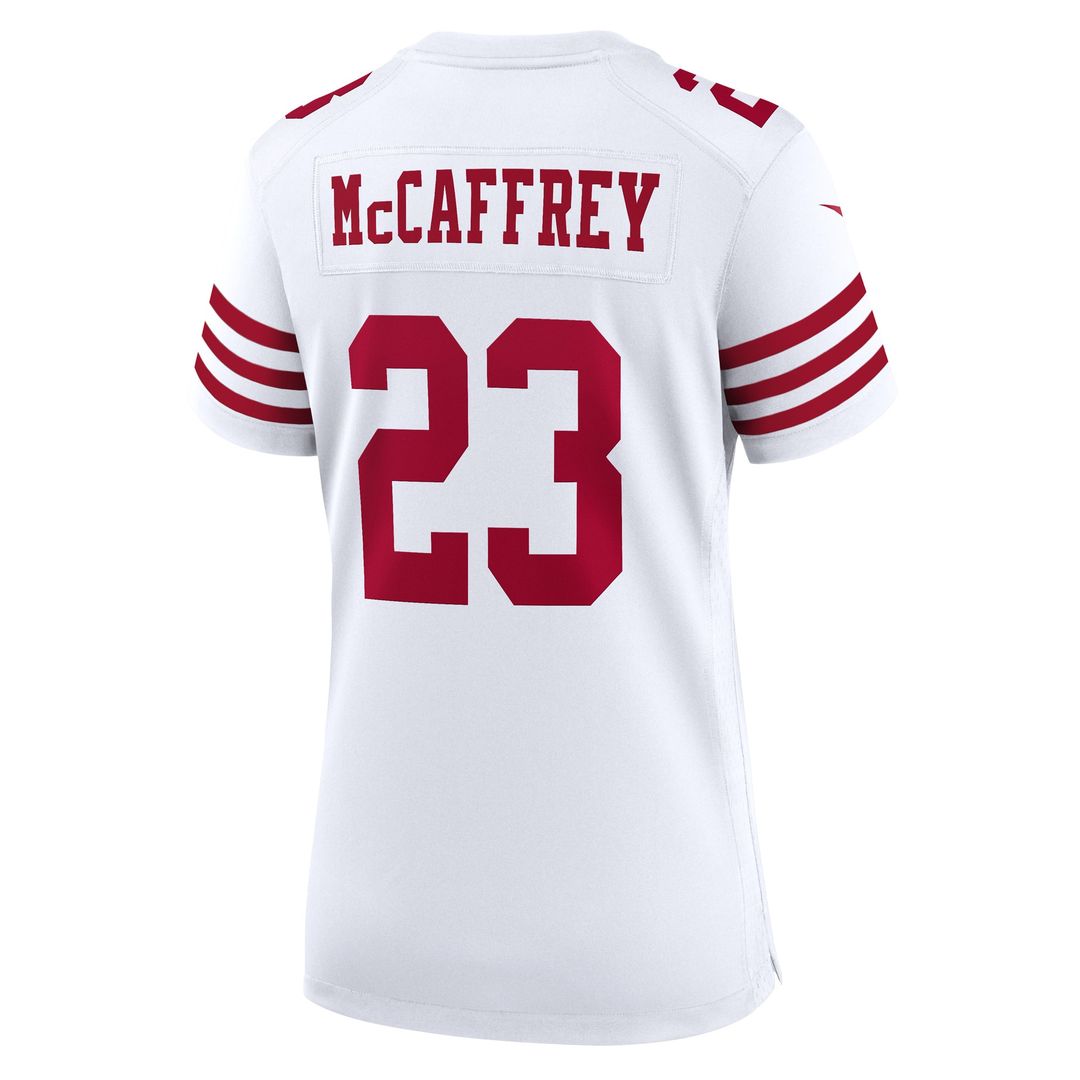 Christian McCaffrey San Francisco 49ers Nike Women's Player Jersey - Scarlet Official NFL Team Apparel Football Fan Gear
