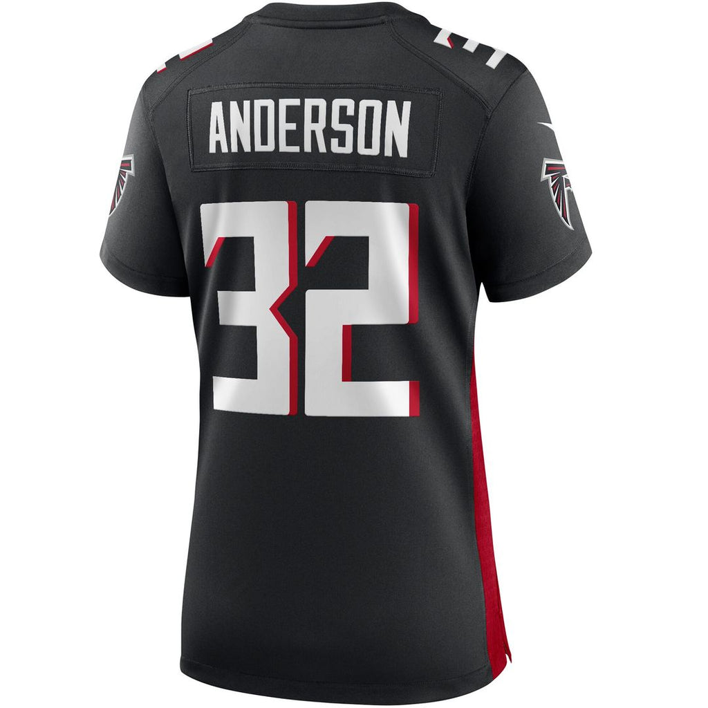 Jamal Anderson Atlanta Falcons Nike Women's Retired Game Jersey - Red Official NFL Team Apparel Football Fan Gear