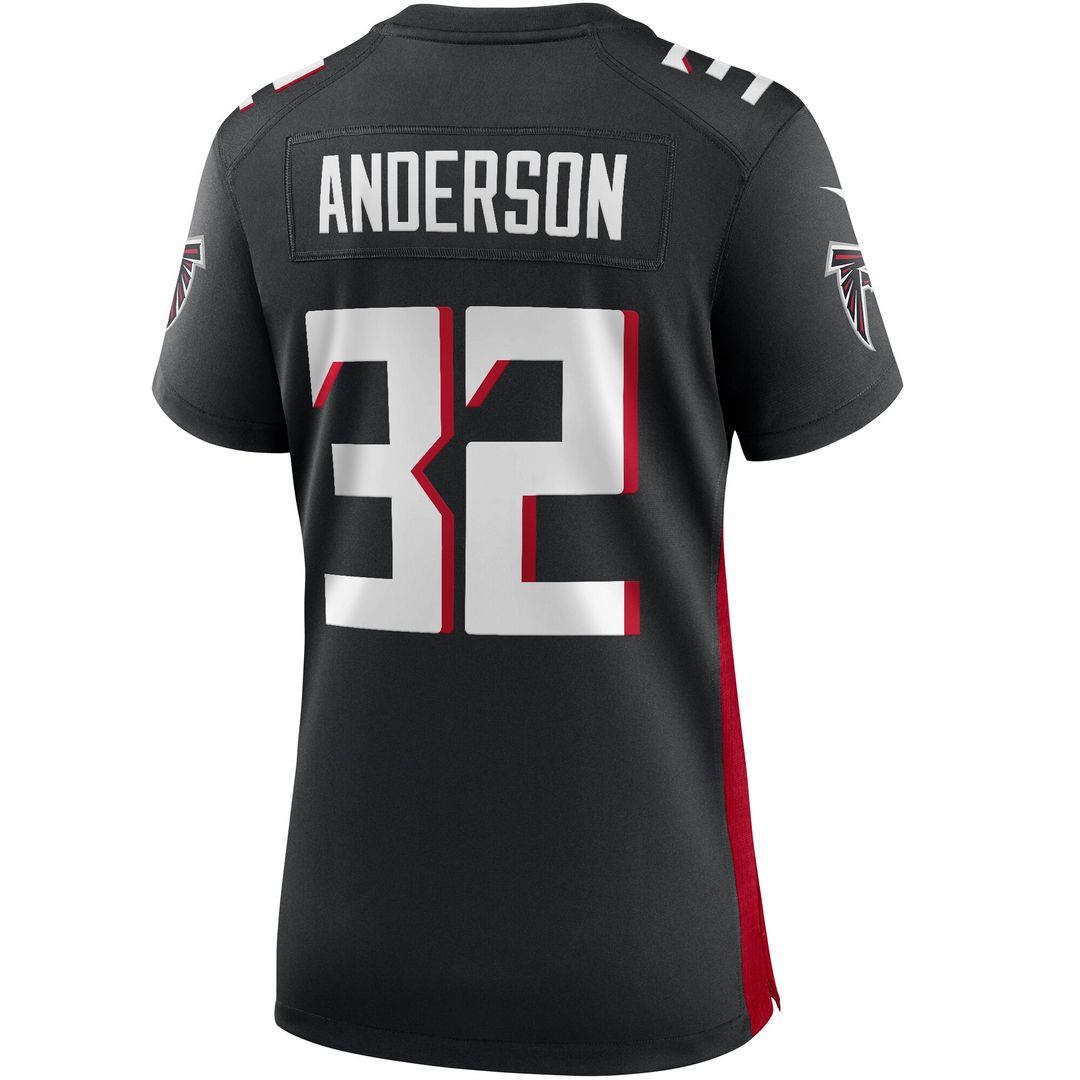 Jamal Anderson Atlanta Falcons Nike Women's Retired Game Jersey - Red Official NFL Team Apparel Football Fan Gear