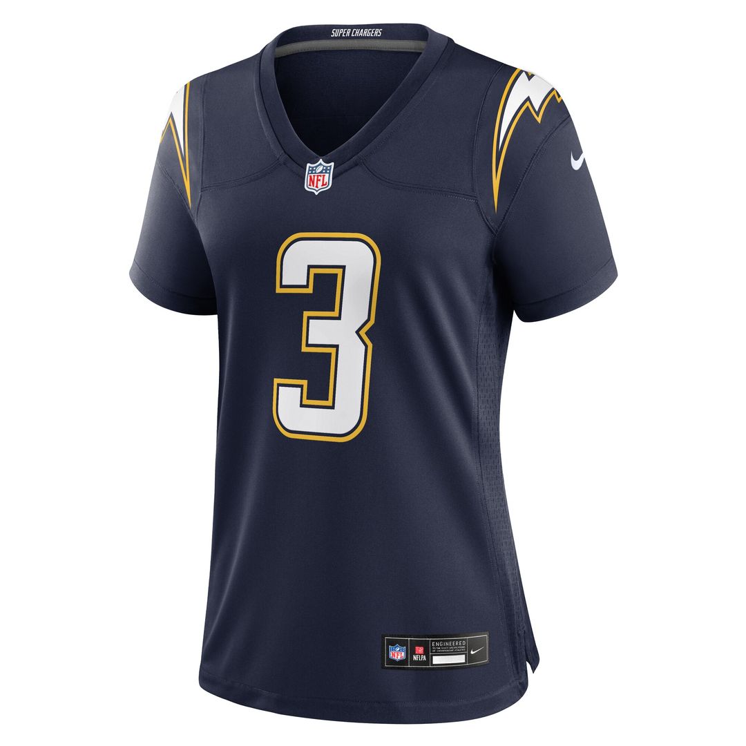 Derwin James Jr. Los Angeles Chargers Nike Women's Alternate Charger Power Game Jersey - Gold Official NFL Team Apparel Football Fan Gear